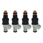 ZUN 4Pcs Fuel Injectors for Ford 4.9L 1.9L 3.8L 2.9L 3.0 4HOLE NOZZLE 0280150941 20022924