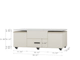 Modern Lift-Up Coffee Table with 4 Stools Set for Living Room Expandable 1 Hidden Storage 2 65601144