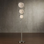 ZUN Luxurious Living Room Floor Lamp 1pc Sparkling Decorative Designer Home Decor Floor Lamp, 3 B011P162524