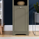 ZUN 64" Tall Bathroom Storage Cabinet for Small Space, Floor Standing Cabinet for Living Room Bathroom 15289497