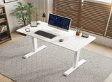 Electric Standing Desk Height Adjustable Desk for Home and Office Computer Table Gaming Desk Modern W614P376324