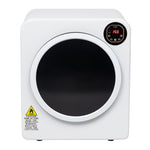 ZUN Electric Compact Laundry Clothes Dryer, 13.2Ibs 6kg Tumble Dryer with Stainless Steel Tub, Easy 93729586