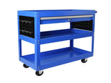 Rolling Tool Cart, Premium 1-Drawer Utility Cart, Heavy Duty Industrial Storage Organizer Mechanic W1239132624