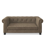 Elegant rectangular pet bed for small and medium-sized dogs, durable elevated dog sofa bed, W487P271483