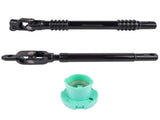 Upper & Lower Steering Shafts Kit Fit for Chevy Silverado GMC Sierra 1500 2500 3500 Avalanche 78273401