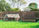 Garden Bed with Mini Greenhouse 82545750