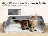 STAINLESS STEEL CAT LITTER BOX W1612P461486
