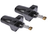 Pair Hydrulic Wheel Motor 114-0549 Replacement for Exmark Parker TE0195JS250AAMU 1140549 49075640