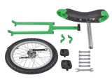 Height Adjustable Unicycle, 16 Inch Wheel Monocycle for Balance Exercise, Easy Assembly Singe Wheel 42138352