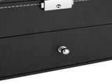 Leather 12 Piece Eyeglasses Storage and Sunglass Glasses Display Drawer Lockable Case Organizer 17832318