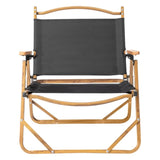 53*55*61cm Medium Size Aluminum Frame 600D Black Oxford Cloth Bearing 100kg Imitation Wood Grain 02779702