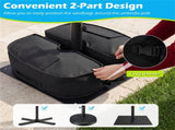 2-Pack 90lbs Patio Weight Bags 900D Oxford Weatherproof Sandbags for Cantilever Offset 41501741