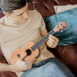 23in mahogany body rosewood fingerboard ukulele, cotton bag, capo, strap, picks*3, wrench tool 71530391