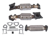 Set of 3 Catalytic Converters Replacement for 2009-2015 Honda Pilot 3.5L 45131 45132 16447 81271071