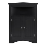 ZUN sideboard cabinet,corner cabinet,Bathroom Floor Corner Cabinet with Doors and Shelves, Kitchen, W1781108581