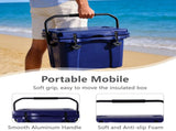 25QT Portable Cooler, Insulated Hard Cooler with Bottle Opener, Cup Holder, Forming Ruler, 5-7 Day 88719182