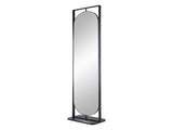 18" x 12" x78" Full Length Standing Mirror, 360&deg Swivel Floor Mirror for Bedroom Living Room Vanity W2078135283