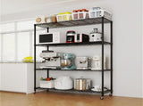 Heavy Duty Shelves 46.06" W Wire Shelving Unit with Wheels 800LBS NSF Metal Shelves for 80943192
