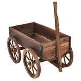 Wooden flowerpot frame, cart planting pot. 98788798