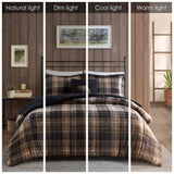 Full/Queen Plush to Sherpa Down Alternative Comforter Set B035100505