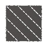 Plastic Interlocking Deck Tiles,44 Pack Patio Deck Tiles,12"x12" Square Waterproof Outdoor All W206P150115