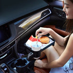 ZUN Multifunctional Cup Holder Tray for Car Cup Holder Expander with Car Drink Holders,Detachable Tray 70385308