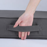 24x24 Inch Outdoor Deep Seat Cushion Set - Waterproof Fade-Resistant Patio Furniture Cushions with W419P290479