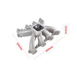 Stain Aluminum Single Plane Mid-Rise Intake Manifold Fits for GM LS Gen III / IV LS3/L92 300-131 66940757