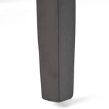 Set of 2, 26.25" Upholstered Counter Height Barstools with Nailhead Trim, Brown and Walnut, PU 62369.00PU