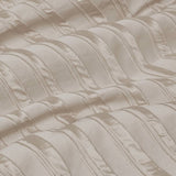 7 PCS Queen Comforter Set Beige B035P319209