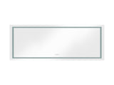 72 x 36 Inch LED Bathroom Mirror with Front and Backlight, Wall Mounted Vanity Mirror, Anti-Fog, W2287P279964