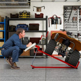 Multipurpose Mower Lift Jack - Ideal for Cleaning/Repairing Mowers/Tractors, Folded Size 48x19.5, 46698677