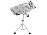 Chrome Plated Dumb Snare Drum Stand Tripod Silver 48196861