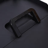 3 Layers Folding Collapsible Service Cart Pack-N-Roll Folding Collapsible Service Cart, Black, 50 W46578737