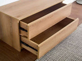Devi Oak Wood Closet System B040P311959