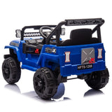 ZUN 12V Kids Ride On Electric Truck Car W/Parents Control,2WD,Four-wheel suspension,Early education W1578P187460