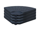 145 lbs Capacity Weighted Cantilever and Offset Patio Umbrella Base in Black 07065543