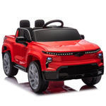 ZUN 24V Kids Ride on Car W/Parents Control,Licensed Chevrolet Silverado,Four-wheel suspension,LED W1578P202309