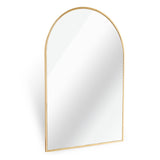 24x32 Inch Gold Metal Framed Arched Bathrrom Mirror for Wall. W2203P303827