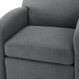 Edie Grey Swivel Chair B050P322599