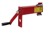 ZUN Heavy Duty Steel 2 Ton / 4000lbs Engine Hoist Load Leveler Shop Crane Cherry Picker with 2 Chains 04895571