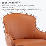 Black Titanium Stainless Steel Bar Stools,Grade Modern Leather Bar Chair with Backrest,Swivel W2195P180360