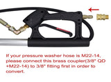 24FT high pressure washer telescopic gun 39082728