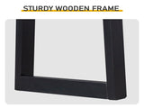 35.8 Inch Solid Wood Console Table for Entryway, Sofa Table Narrow Entryway Table for Hallway, 92527578