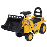 ZUN 3 in 1 Ride On Toy Bulldozer Digger Tractor Pulling Cart 07316988