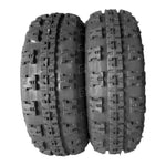 ZUN 2 for Honda TRX400X 300X black Front 21-7-10 ATV tires Tubeless 4ply Rubber 91509227