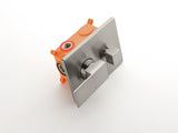 3 Way Outlet Function Solid Brass Shower Diverter Valve Mixer Rough-In Shower Handle Valve Kit W928131379