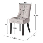 ZUN CHENEY DINING CHAIR - KD 54181.00FLGY