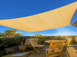 10'X13' Sand HDPE sunshade sail 52564986