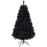 6ft Tall Artificial Christmas Tree, Unlit Xmas Tree with 1000 Branch Tips, Auto Open, Steel Base, 51444058